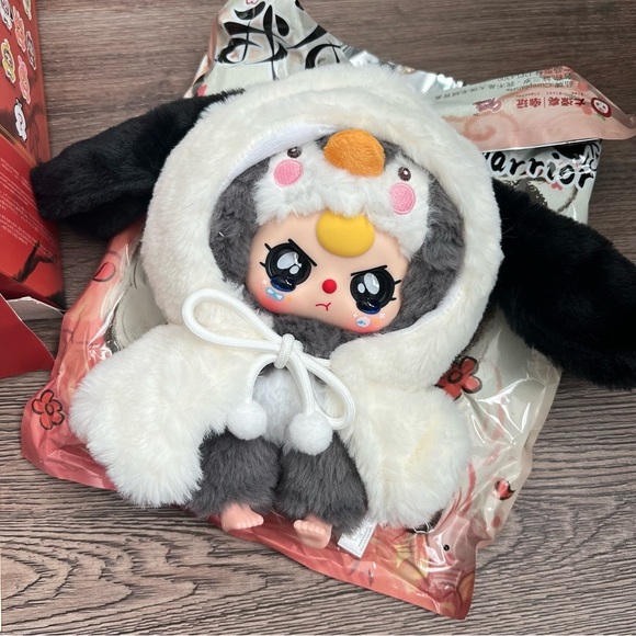 Baby Three I'm Not A Warrior Plush Series Blind Box Puppy Warrior Crying Eyes - Picture 2 of 10